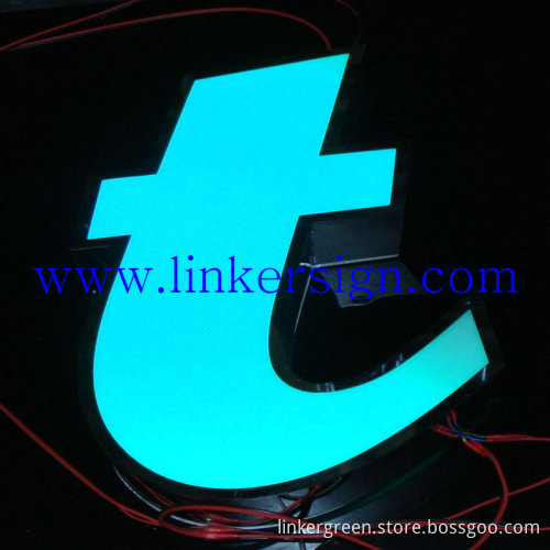 advertising stainless steel letter sign and 3d sign letters